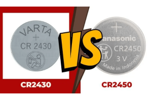 CR2430 VS CR2450 Baterija: Veličina, Karakteristike baterije, aplikacije