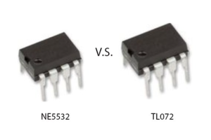 NE5532 i TL072: Što razdvaja ove OP-AMP?