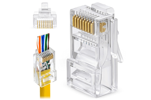 RJ45 Vodič za priključak: pinout, ožičenje, vrste kabela i upotreba