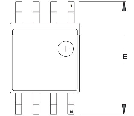 ATtiny13 Package Top View